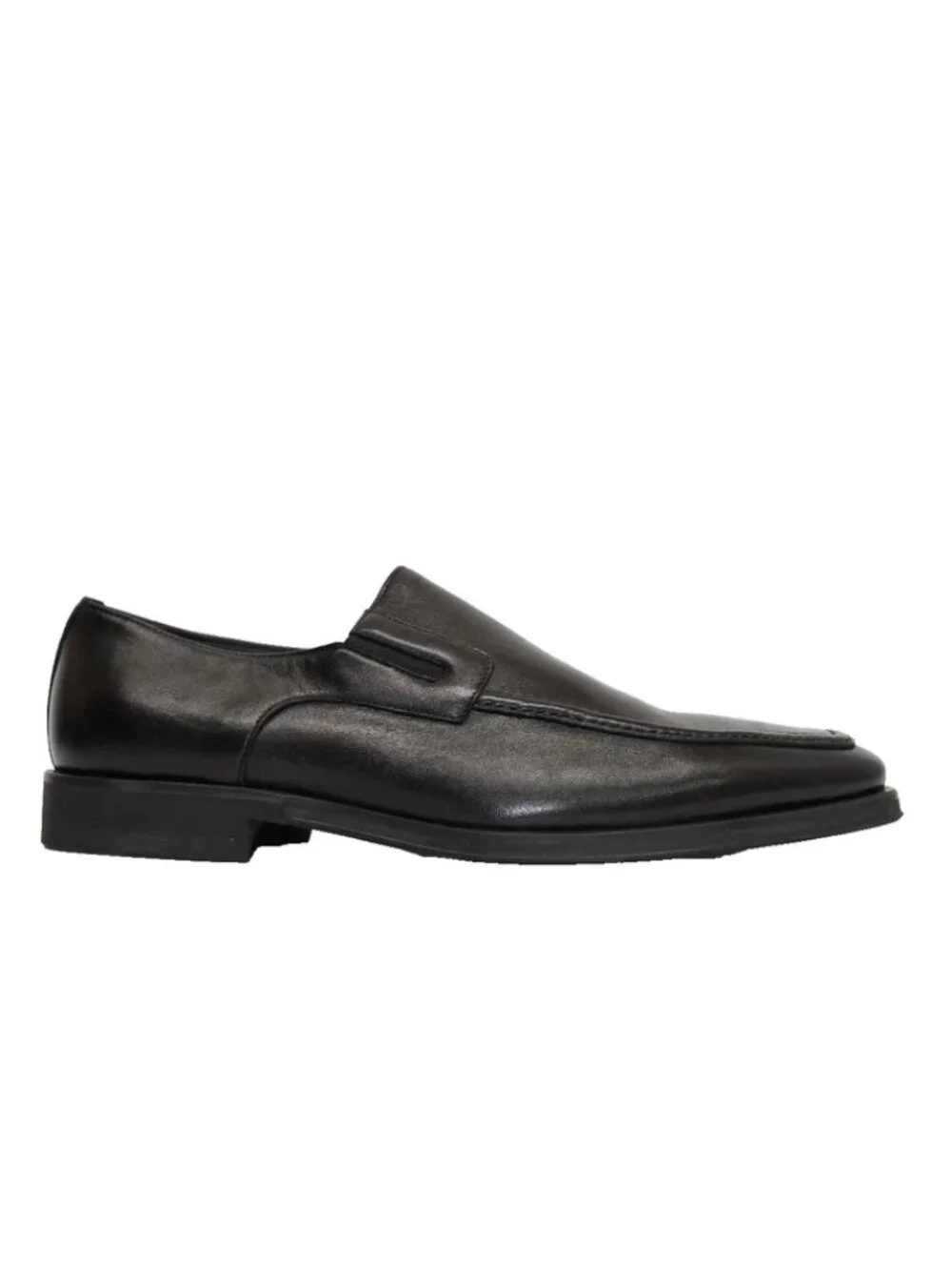 New! Bruno Magli RAGING Loafer Leather Slip-on Black Size 11 M DD466A